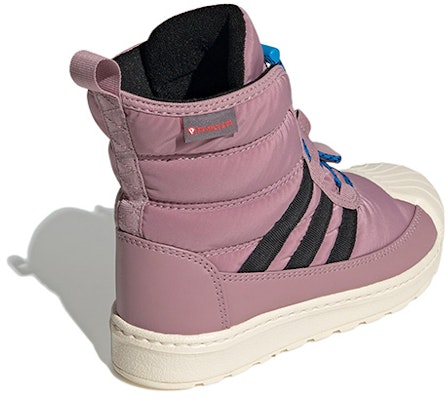 (Youth) adidas originals Superstar BOOT 2.0 'Purple Black Cream' GV9065 Shop (Youth) adidas originals Superstar BOOT 2.0 'Purple Black Cream' GV9065