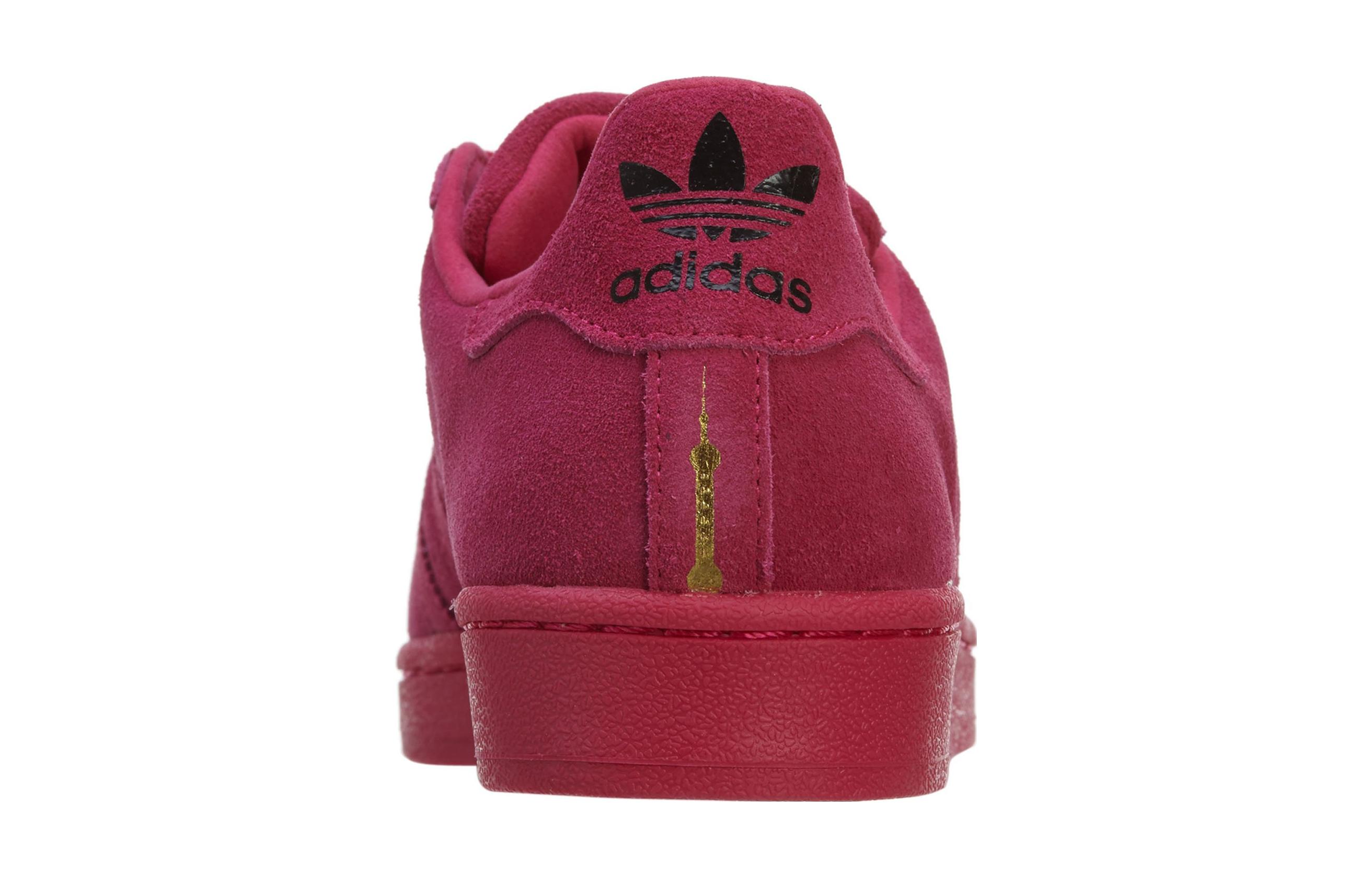 (Youth) adidas Originals Superstar City Series Shoes 'Red' 圖 6
