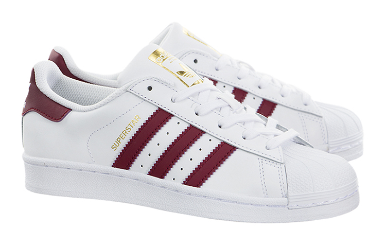 (Youth) adidas Originals Superstar Foundation 'White Red' 圖 3