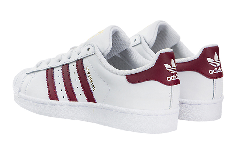 (Youth) adidas Originals Superstar Foundation 'White Red' 圖 4