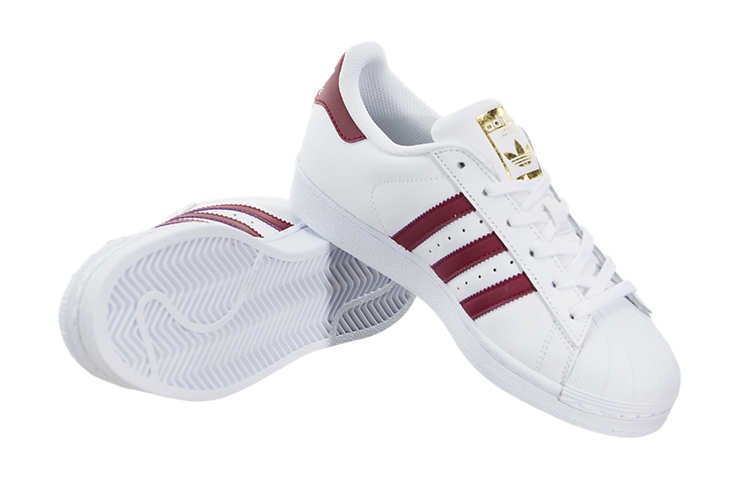(Youth) adidas Originals Superstar Foundation 'White Red' 圖 5