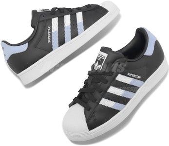 (JR) adidas Originals Superstar J 'Hitam' HQ8729 Lookbook (JR) adidas Originals Superstar J 'Hitam' HQ8729