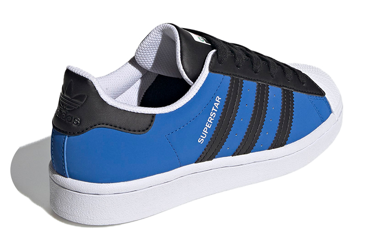 (Youth) adidas originals Superstar J 'Blue Black' 圖 4