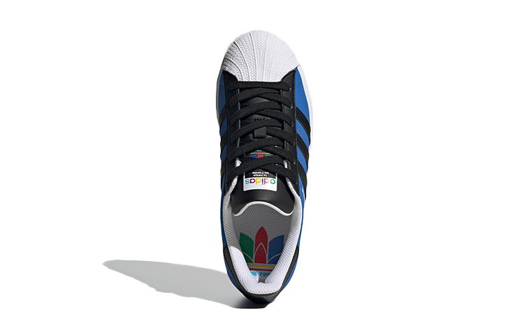 (Youth) adidas originals Superstar J 'Blue Black' 圖 5