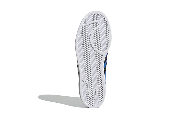 (Youth) adidas originals Superstar J 'Blue Black' 圖 6