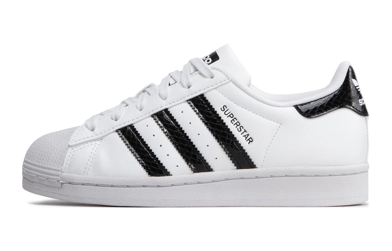 (Youth) adidas Originals Superstar J 'White Black'