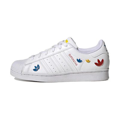 (Youth) adidas Superstar 'White Yellow Blue'
