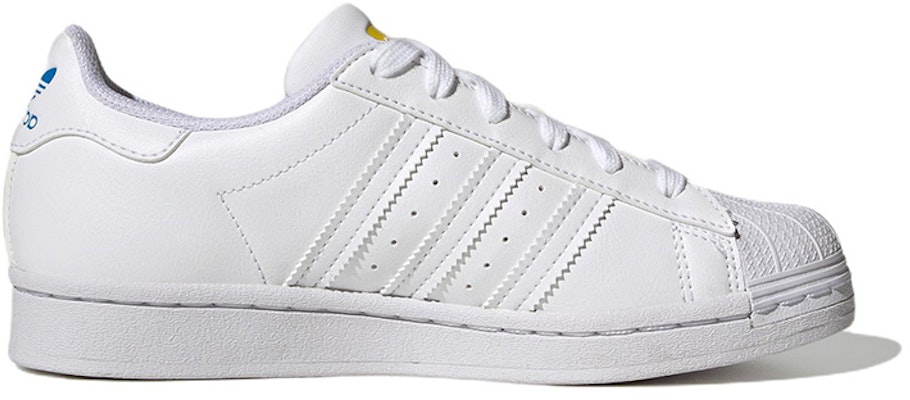 (JR) 아디다스 슈퍼스타 '화이트 옐로우 블루' GV8876 Order (JR) 아디다스 슈퍼스타 '화이트 옐로우 블루' GV8876