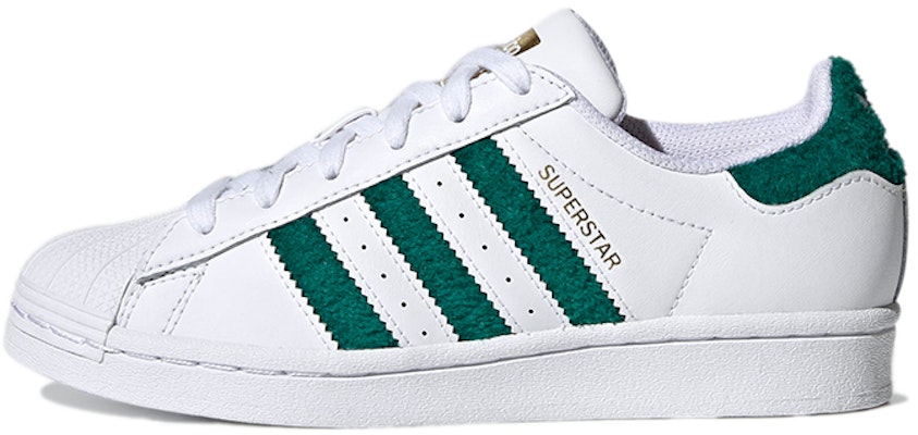 (JR) adidas Originals Superstar J 'Putih Hijau Emas' H03976 Buy (JR) adidas Originals Superstar J 'Putih Hijau Emas' H03976