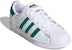 (JR) adidas Originals Superstar J 'Putih Hijau Emas' H03976