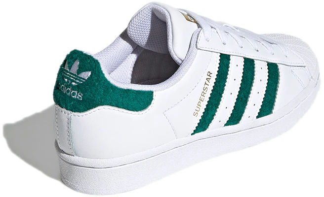(JR) adidas Originals Superstar J ''Bianco Verde Oro'' H03976 Shop (JR) adidas Originals Superstar J ''Bianco Verde Oro'' H03976