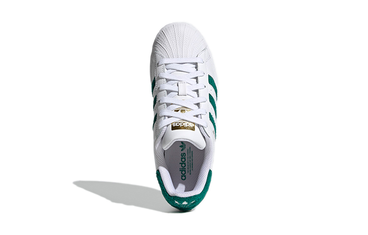Purchase (JR) adidas Originals Superstar J ''Bianco Verde Oro'' H03976