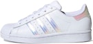 Buy (JR) (청소년용) 아디다스 오리지널 슈퍼스타 슈즈 '화이트 메탈릭 실버' FW0813 FW0813