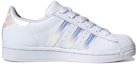 Order (JR) (청소년용) 아디다스 오리지널 슈퍼스타 슈즈 '화이트 메탈릭 실버' FW0813 FW0813