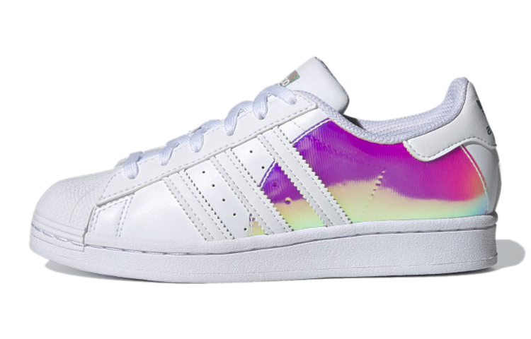 (Youth) adidas Originals Superstar J 'White Purple' FY2624
