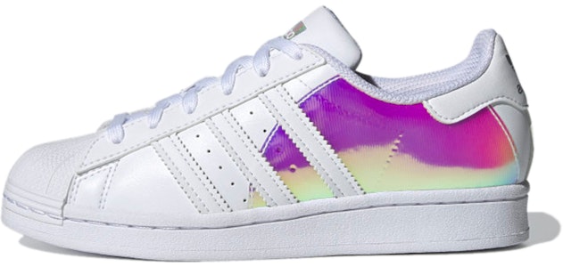 (JR) 阿迪达斯三叶草Superstar J '白紫色' FY2624 Buy (JR) 阿迪达斯三叶草Superstar J '白紫色' FY2624