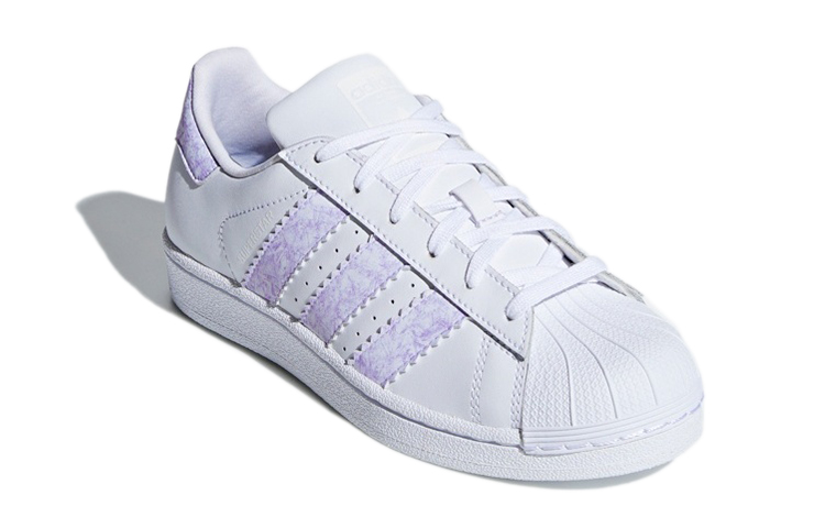 (Youth) adidas Originals Superstar Shoes 'Cloud White' 圖 3