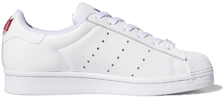 (JR) adidas Originals Superstar Pure 'Blanco Rojo Azul' Zapatillas FZ2211 Order (JR) adidas Originals Superstar Pure 'Blanco Rojo Azul' Zapatillas FZ2211