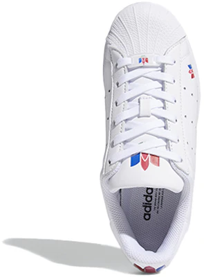 (JR) adidas Originals Superstar Pure 'Blanco Rojo Azul' Zapatillas FZ2211 Purchase (JR) adidas Originals Superstar Pure 'Blanco Rojo Azul' Zapatillas FZ2211