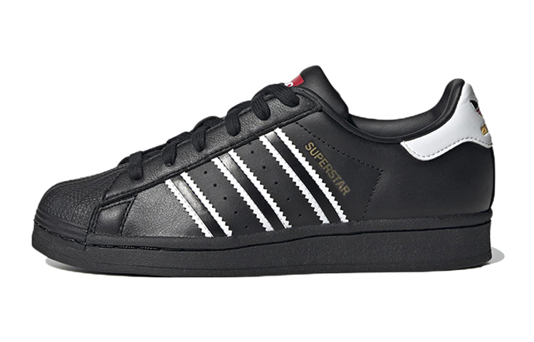 (Youth) adidas Originals Superstar Shoes 'Black White'