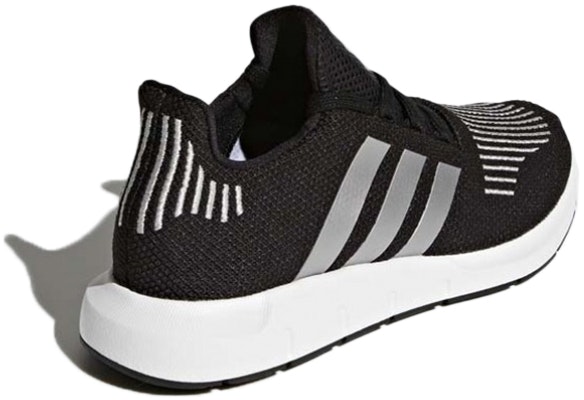 (Youth) adidas Originals Swift Run J 'Black Silver' CQ2597 Shop (Youth) adidas Originals Swift Run J 'Black Silver' CQ2597