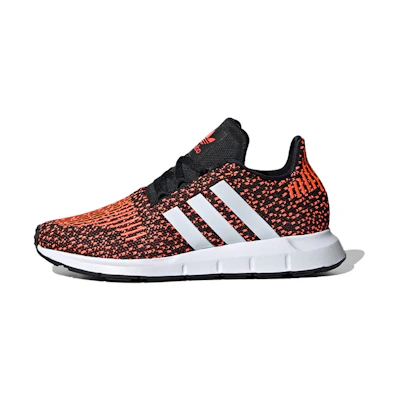 (Youth) adidas originals Swift Run J 'Black White Red'