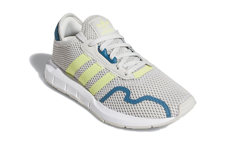 Lookbook (JR) adidas Originals Swift Run X 'Gris Amarillo Órbita Índigo' Q47119