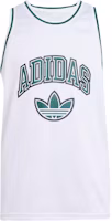 (Youth) adidas Originals Tank Top Youth Sleeveless Logo Classic Sportswear - White JW1980 (Youth) adidas Originals Tank Top Youth Sleeveless Logo Classic Sportswear - White JW1980