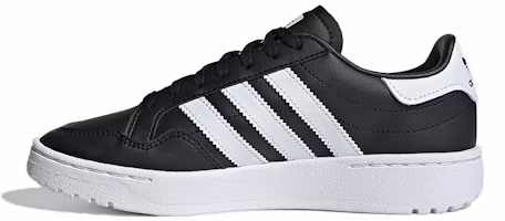 (Youth) adidas originals Team Court J 'Black White' EF6810 (Youth) adidas originals Team Court J 'Black White' EF6810
