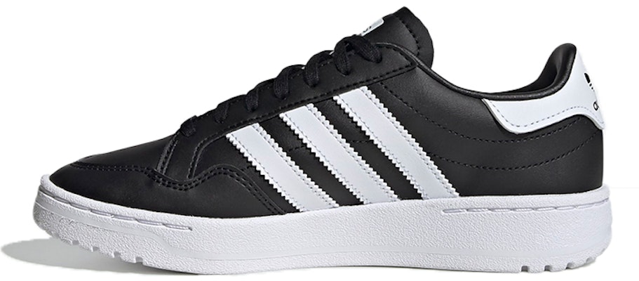(Youth) adidas originals Team Court J 'Black White' EF6810 Buy (Youth) adidas originals Team Court J 'Black White' EF6810