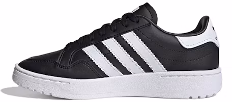 (Youth) adidas originals Team Court J 'Black White' EF6810 (Youth) adidas originals Team Court J 'Black White' EF6810