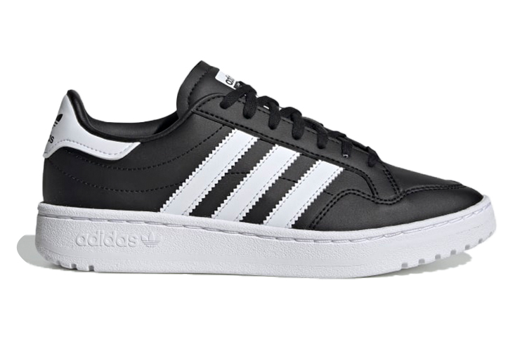 Order (JR) adidas Originals Team Court J ''Schwarz Weiß'' EF6810