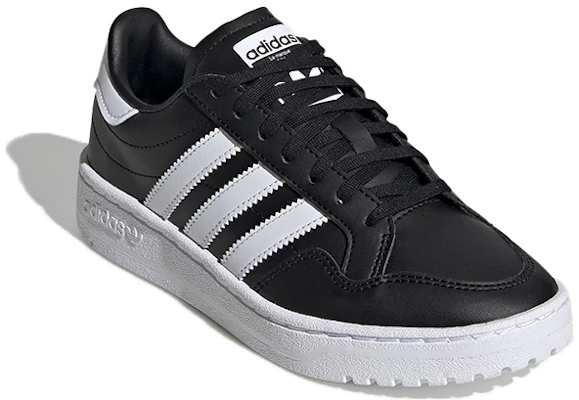 (JR) adidas Originals Team Court J ''Schwarz Weiß'' EF6810 Lookbook (JR) adidas Originals Team Court J ''Schwarz Weiß'' EF6810