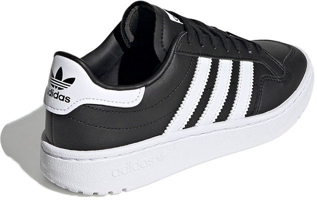 大童 ADIDAS Originals Team Court J 低筒 兒童運動鞋 黑白 Shop 大童 ADIDAS Originals Team Court J 低筒 兒童運動鞋 黑白