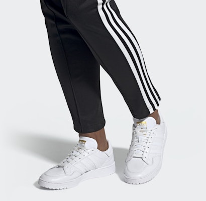 (Youth) adidas originals Team Court J 'White' EF6809 Sizing (Youth) adidas originals Team Court J 'White' EF6809