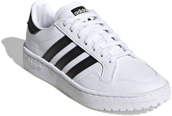 (Youth) adidas originals Team Court J 'White Black' EF6815 Lookbook (Youth) adidas originals Team Court J 'White Black' EF6815