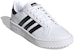 (PS) adidas Originals Team Court J 'Putih Hitam' EF6815