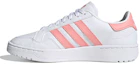 Buy (JR) adidas Originals Team Court J ''Weiß Rosa'' EG9089
