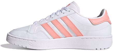 (Youth) adidas originals Team Court J 'White Pink' EG9089 (Youth) adidas originals Team Court J 'White Pink' EG9089