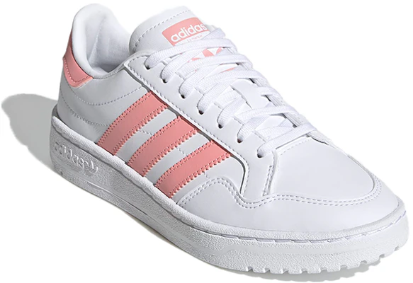 (JR) adidas Originals Team Court J ''Weiß Rosa'' EG9089 Lookbook (JR) adidas Originals Team Court J ''Weiß Rosa'' EG9089