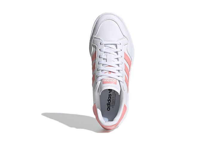 Purchase (JR) adidas Originals Team Court J ''Weiß Rosa'' EG9089