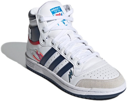 (PS) 阿迪达斯 Originals Top Ten J 白蓝橙配色 FY7163 Lookbook (PS) 阿迪达斯 Originals Top Ten J 白蓝橙配色 FY7163