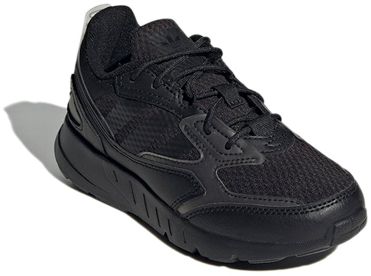 (Youth) adidas Originals ZX 1K Boost 2.0 'Black' GY5458 Lookbook (Youth) adidas Originals ZX 1K Boost 2.0 'Black' GY5458