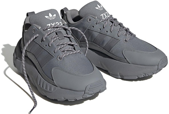 (JR) 阿迪达斯经典ZX 22运动鞋“灰色” HQ1571 Lookbook (JR) 阿迪达斯经典ZX 22运动鞋“灰色” HQ1571