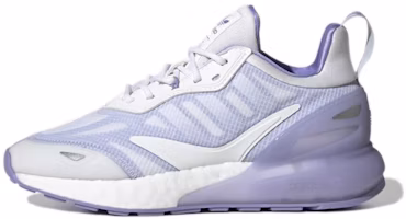 (Youth) adidas Originals ZX 2K Boost 2.0 'White Purple' GZ3266 (Youth) adidas Originals ZX 2K Boost 2.0 'White Purple' GZ3266