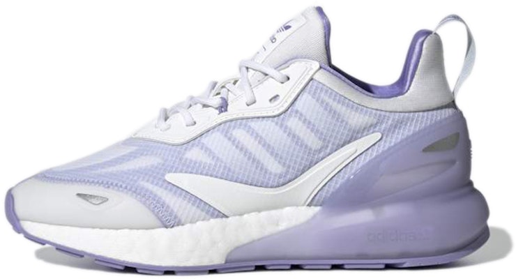 (Youth) adidas Originals ZX 2K Boost 2.0 'White Purple' GZ3266 Buy (Youth) adidas Originals ZX 2K Boost 2.0 'White Purple' GZ3266