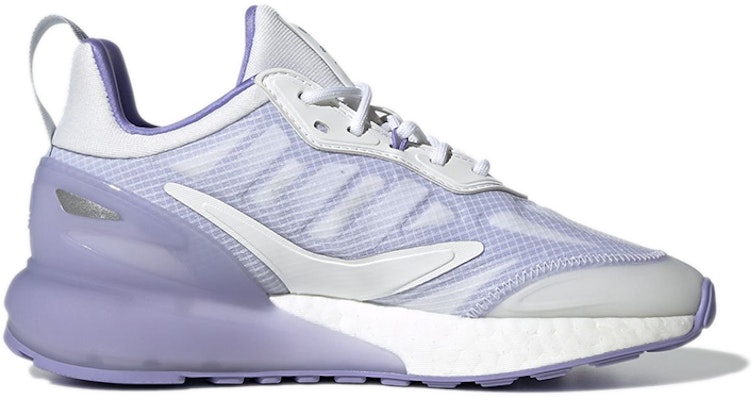 (Youth) adidas Originals ZX 2K Boost 2.0 'White Purple' GZ3266 Order (Youth) adidas Originals ZX 2K Boost 2.0 'White Purple' GZ3266