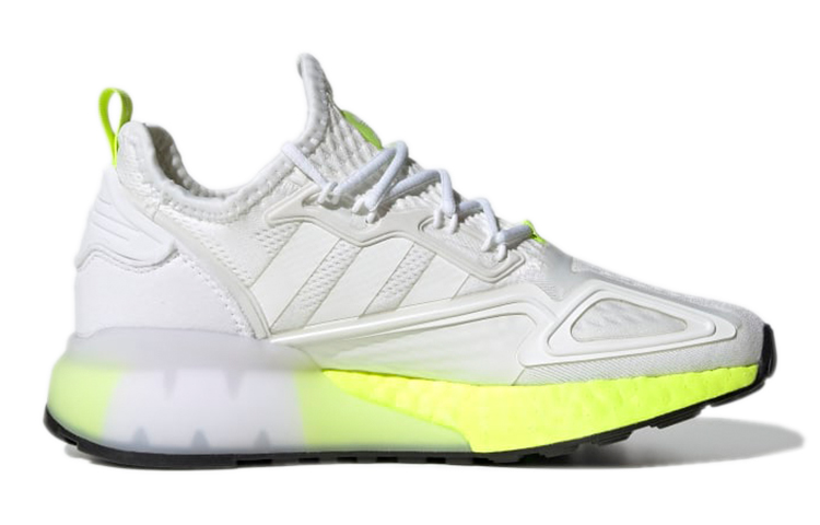 (Youth) adidas Originals ZX 2K Boost 'White Yellow' 圖 2