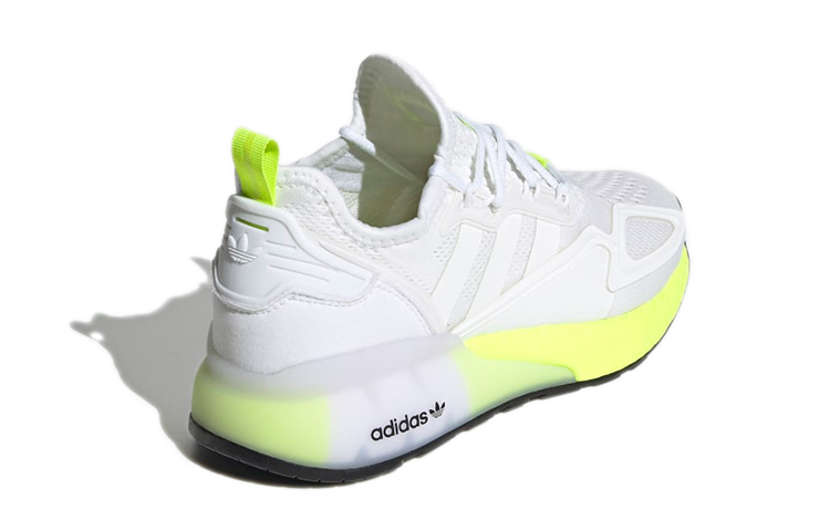 (Youth) adidas Originals ZX 2K Boost 'White Yellow' 圖 4