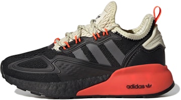 (Youth) adidas Originals ZX 2K Boost J 'Black Red' FW1928 (Youth) adidas Originals ZX 2K Boost J 'Black Red' FW1928